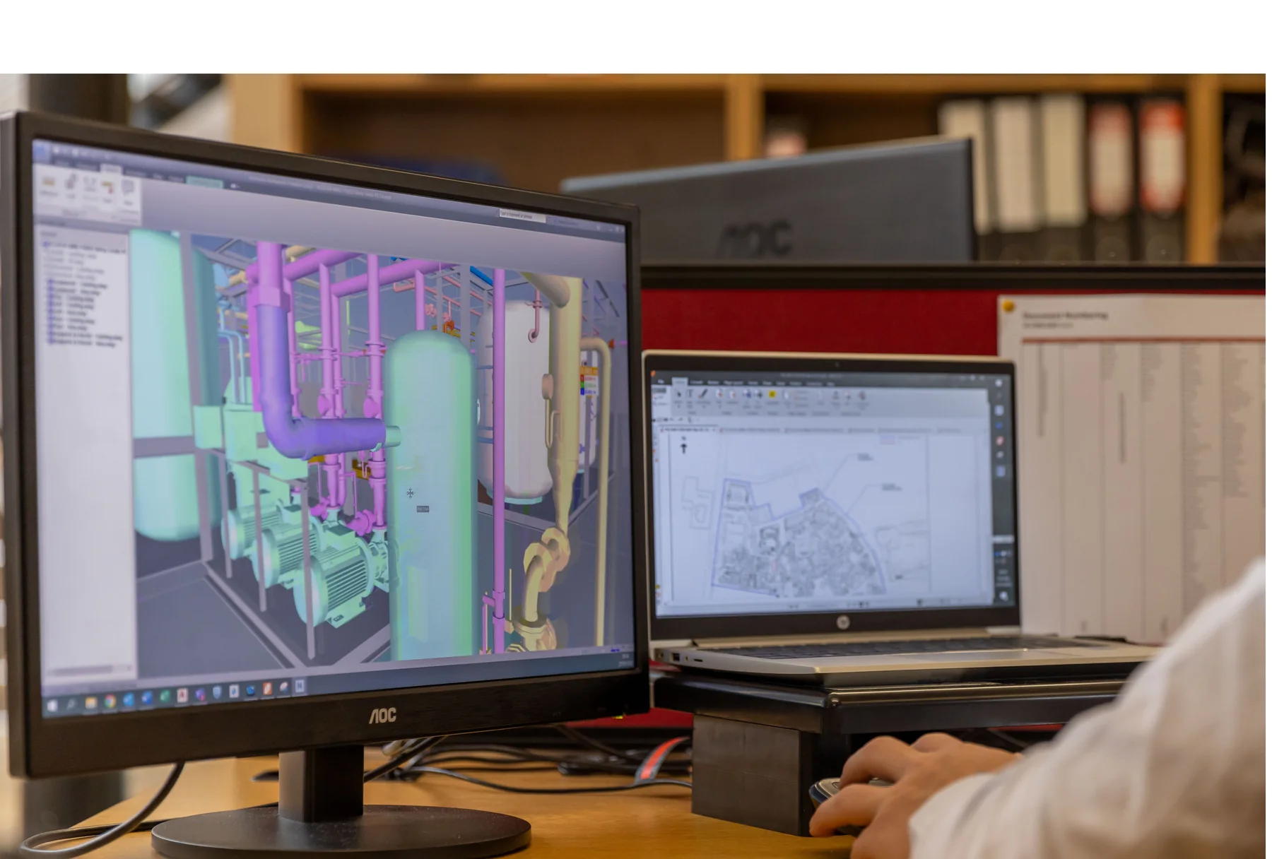 Three-dimensional CAD model